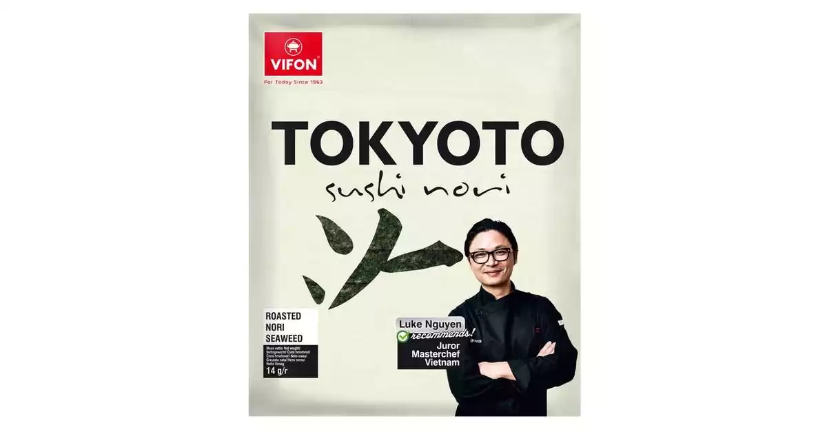 Sushi nori prażone algi morskie TOKYOTO 14g