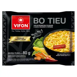 Bo Tieu - Syczuańska zupa o smaku wołowiny z pieprzem Vifon 80 g