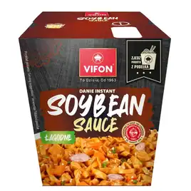 Danie błyskawiczne z nudlami o smaku sosu sojowego (łagodne) 85g