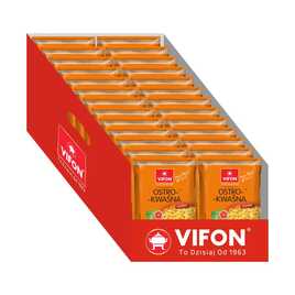 Karton 24 sztuki - Zupa ostro - kwaśna Vifon 70 g