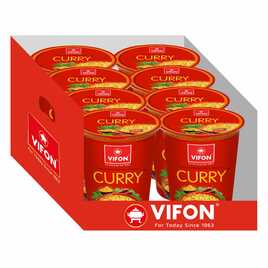 Karton 8 sztuk - Kurczak Curry Vifon 60g - kubek