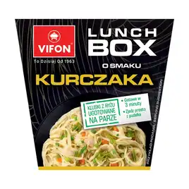 Lunch box ryżowy - Kurczak Vifon 85 g danie bezglutenowe