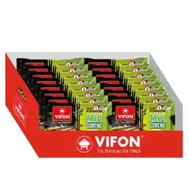 Mie Goreng x 16 - łagodne danie w stylu indonezyjskim z nudlami do gotowania 58g