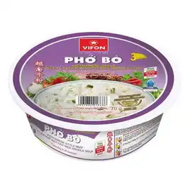 Pho Bo - zupa o smaku wołowiny w stylu wietnamskim - miska Vifon 70g