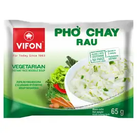 Pho Chay Rau - zupa o smaku wegetariańskim w stylu wietnamskim Vifon 65g