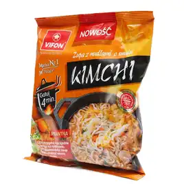 Pikantna zupa z kluskami typu nudle o smaku kimchi, Vifon 105g