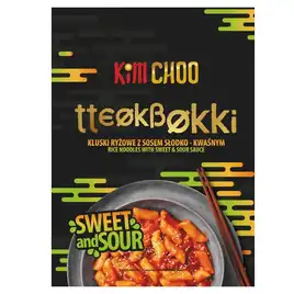 Tteokbokki słodko kwaśne
