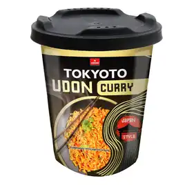 Udon Curry japoński makaron danie w kubku z ociekaczem Tokyoto 85 g