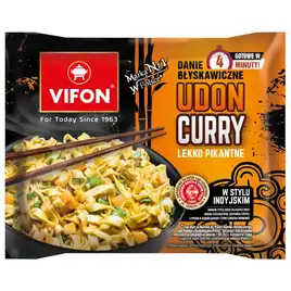 Udon Curry - lekko pikantne danie w stylu japońskim z nudlami do gotowania 90g