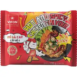 VIFON Hot and Spicy danie o smaku kurczaka - ekstremalna pikantność X2 130g