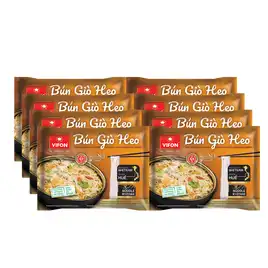 [Zestaw] VIFON Bun Gio Heo - zupa z nudlami ryżowymi o smaku wieprzowiny 65G