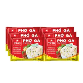 [Zestaw] Zupa Pho Ga o smaku kurczaka w stylu wietnamskim Vifon 60g