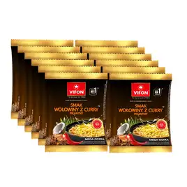 [Zestaw] Zupa wołowina z curry pikantny Vifon 70 g