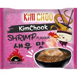 Zupa koreańska o smaku krewetkowym z trawą cytrynową ekstra pikantna KimChoo 80 g